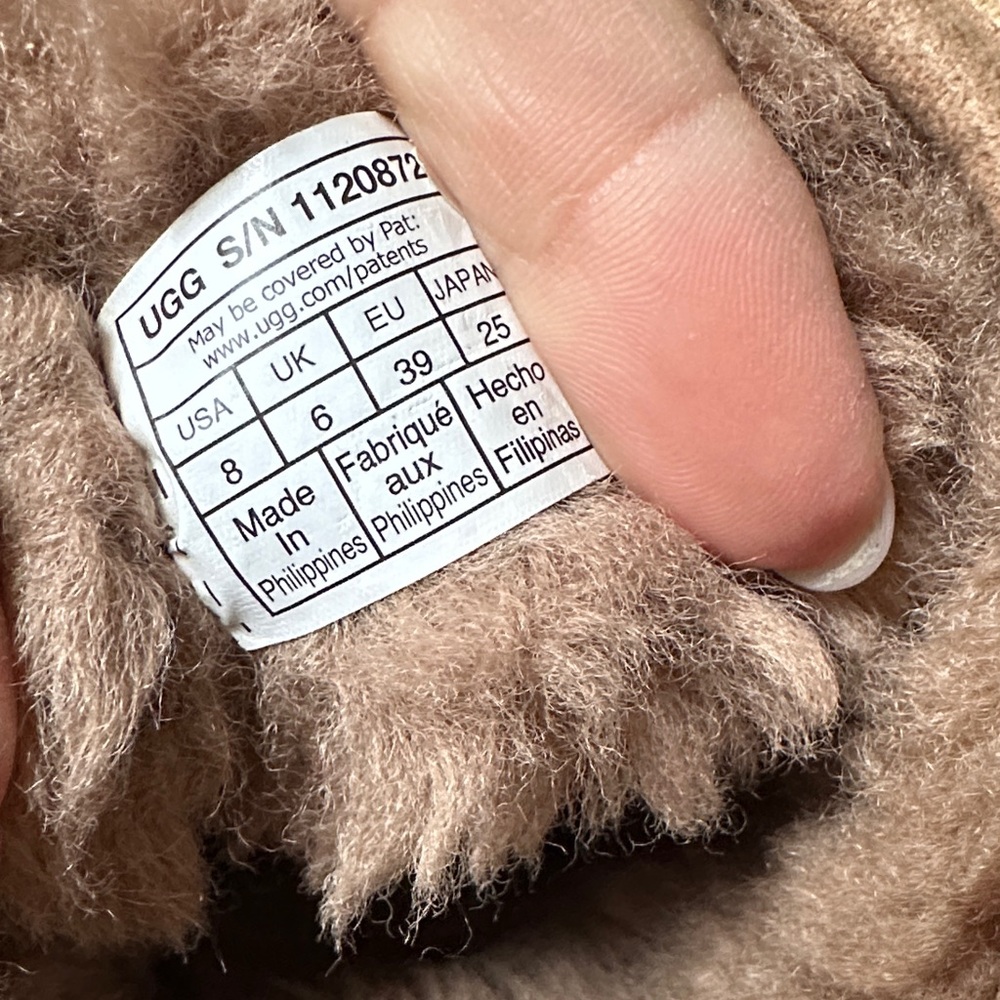 UGG Cozy Faux-Shearling Ankle Boots - Tan - Picture 6 of 6